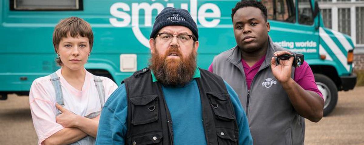 Imagem de: Truth Seekers: Amazon cancela série de comédia britânica de Nick Frost