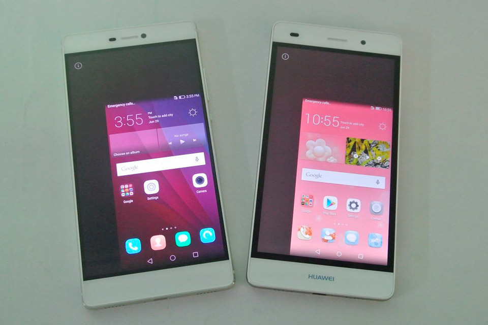 A Huawei é uma das fabricantes que oferece o modo de tela reduzida com sua interface customizada do Android.
