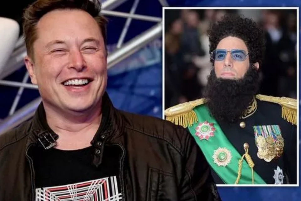 Musk se inspirou no filme O Ditador para mudar design da Starship