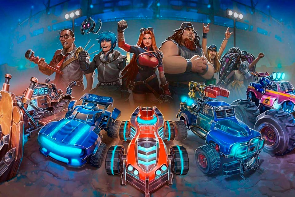Heavy Metal Machines (HMM) chega aos consoles ainda em fevereiro