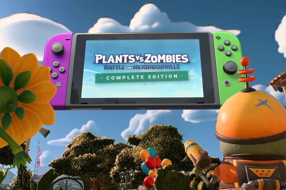 Plants vs. Zombies: Battle for Neighborville chega em março para Switch