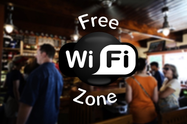 Não use o wi-fi do bar ou da cafeteria para fazer compras.