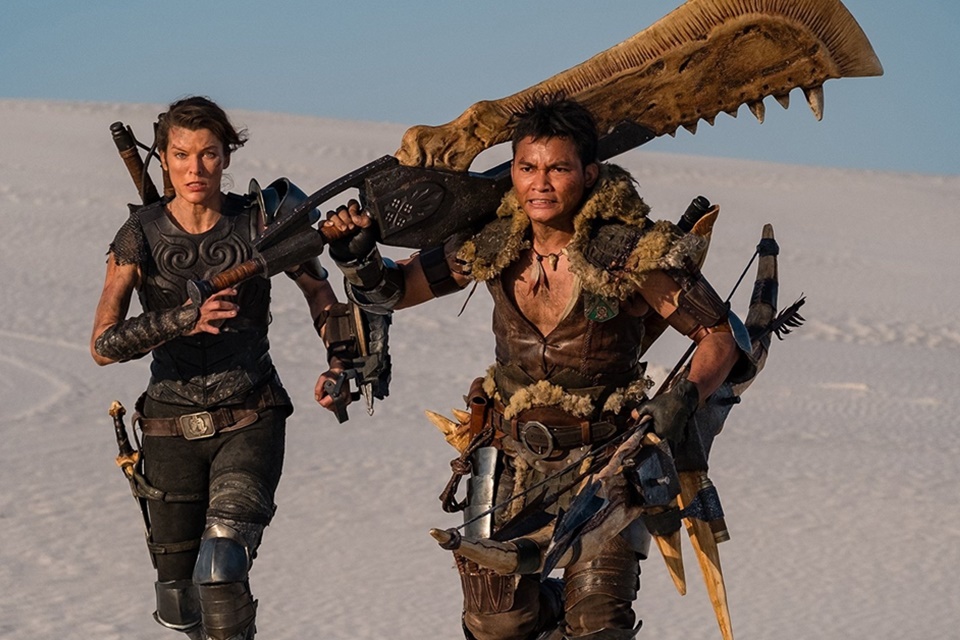 Imagem de: Yudi Tamashiro vira caçador para filme de Monster Hunter