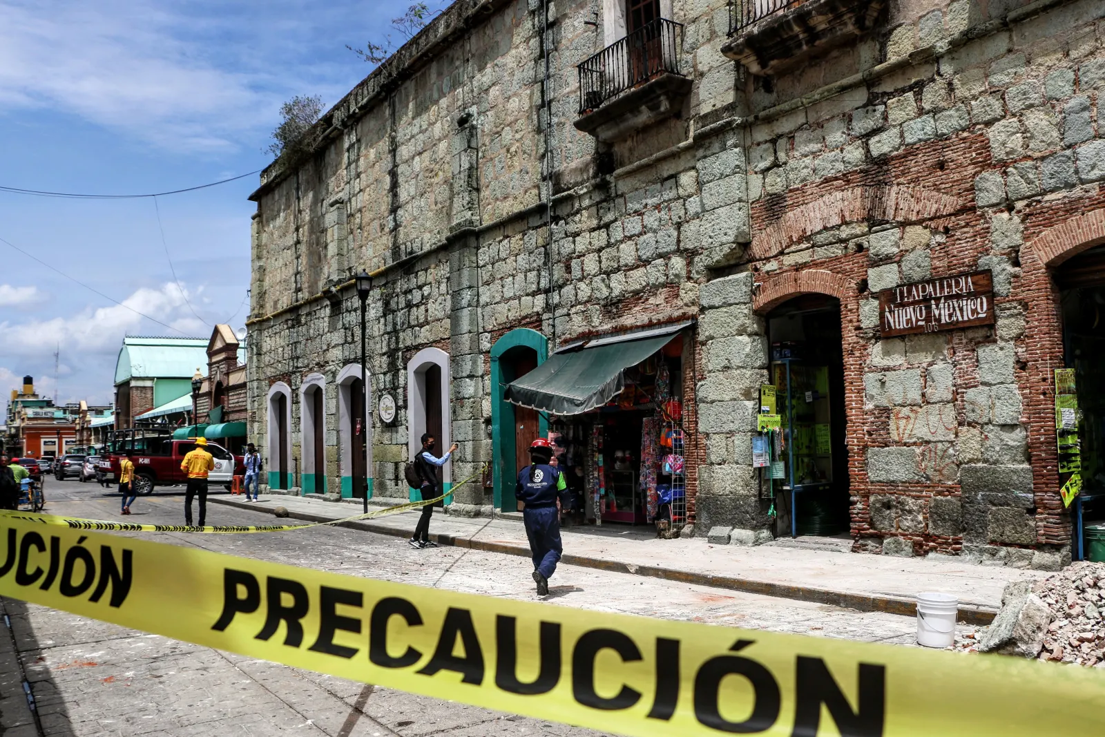 Terremoto em Oaxaca, México, detectado na vibração do cabo Curie (Fonte: Patricia Castellanos/AFP/Getty Images/Reprodução)