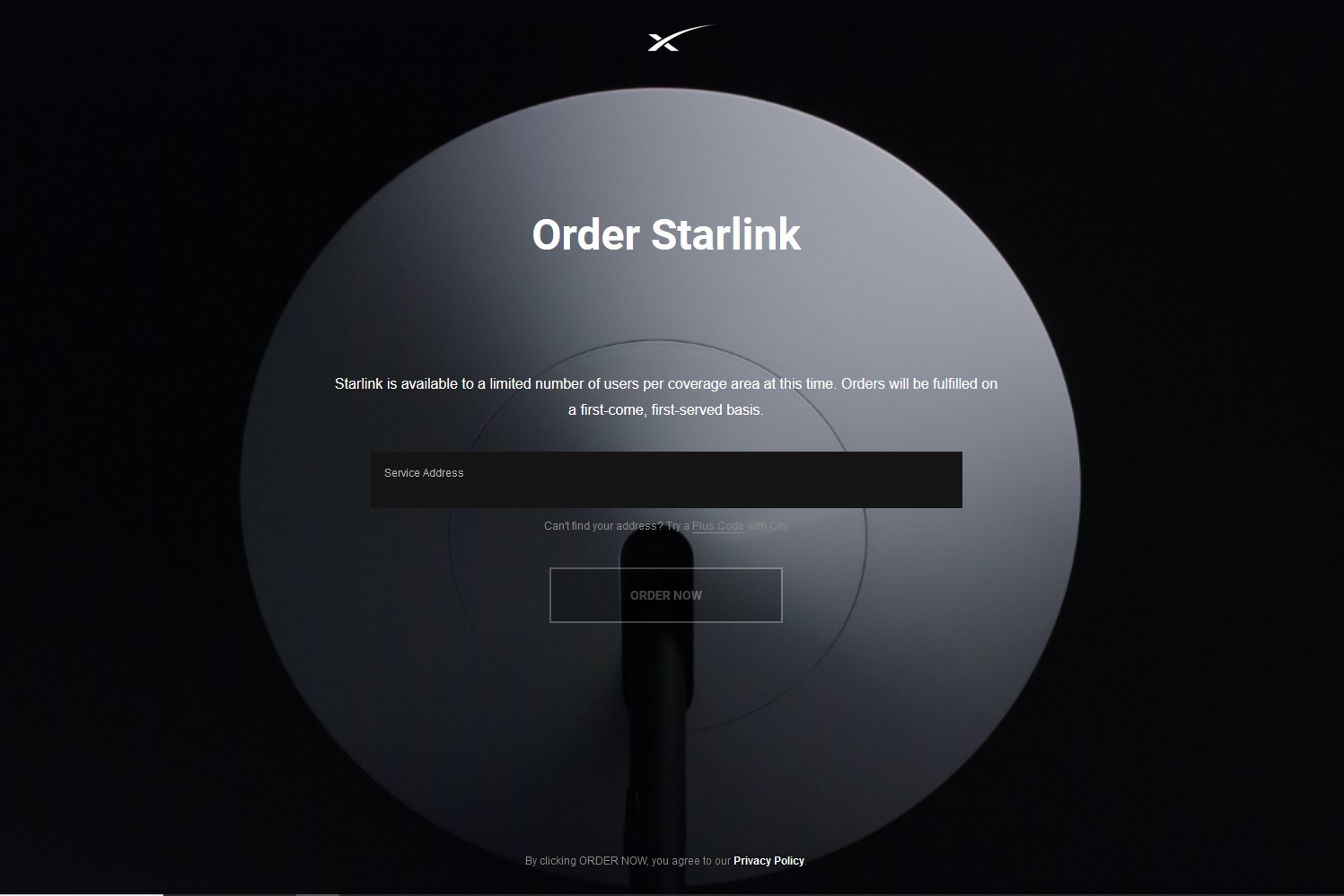 Starlink está cobrando US$ 99 por pré-cadastro no Brasil