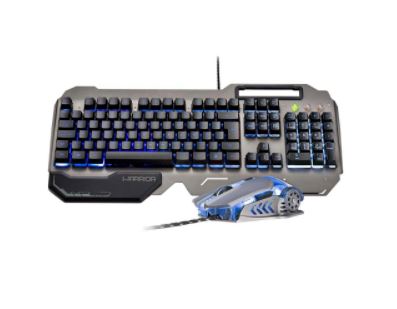 Imagem: Kit Gamer Mouse e Teclado, Warrior