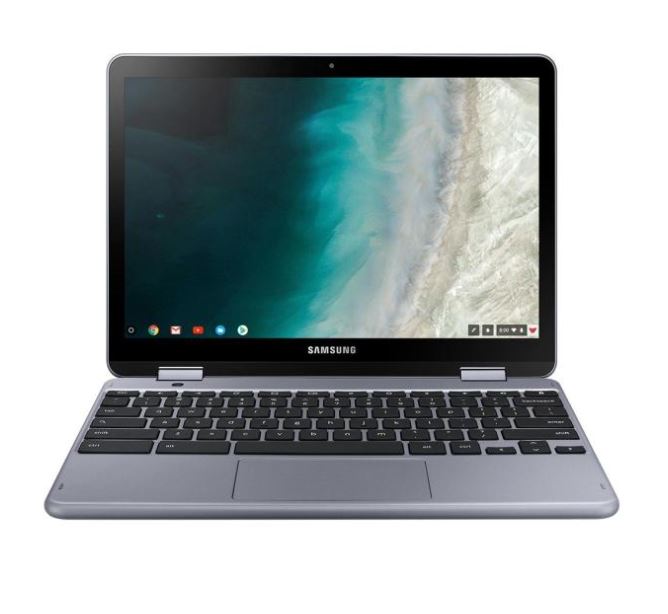 Imagem: Notebook Samsung Chromebook Plus, Intel Celeron, 4GB de RAM e eMMC 32GB