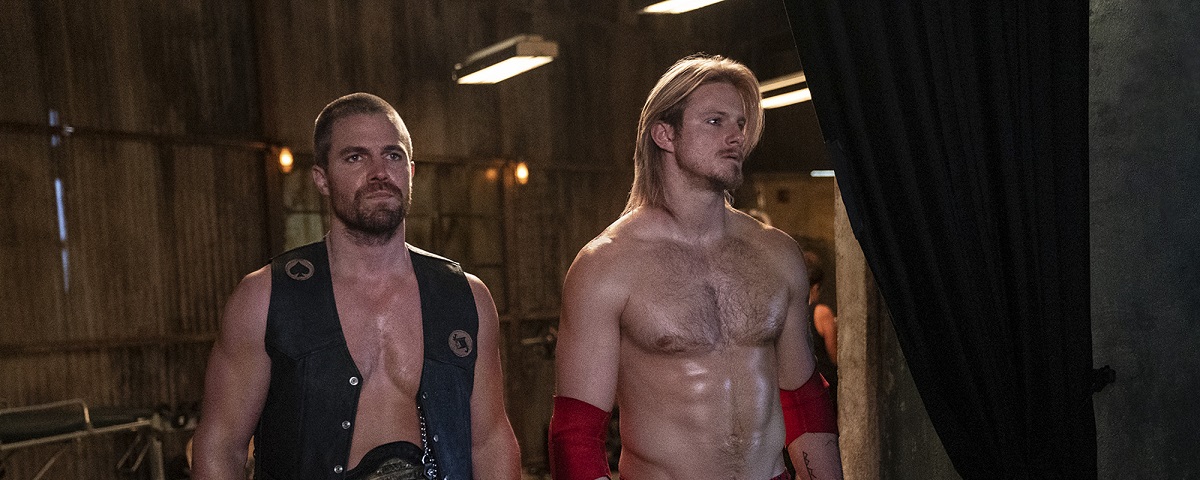 Imagem de: Heels: fotos de Stephen Amell e Alexander Ludwig em nova série