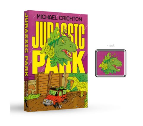 Imagem: Livro Jurassic Park, por Michael Crichton