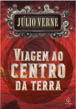 Imagem: Livro Viagem ao centro da Terra, Júlio Verne