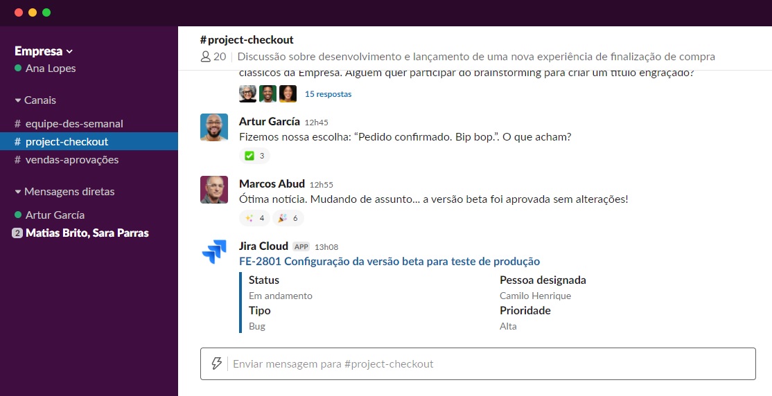 Slack is a group communication tool that is successful worldwide.