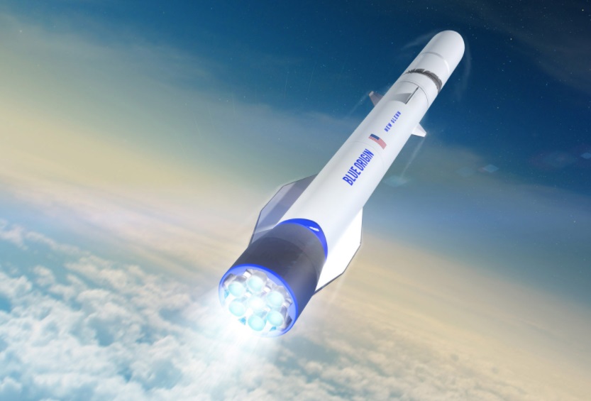 Blue Origin vai usar foguetes para simular a gravidade da Lua