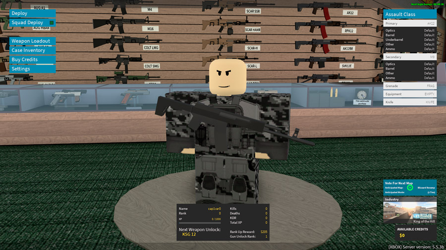 Phantom Forces, one of the games available on Roblox.