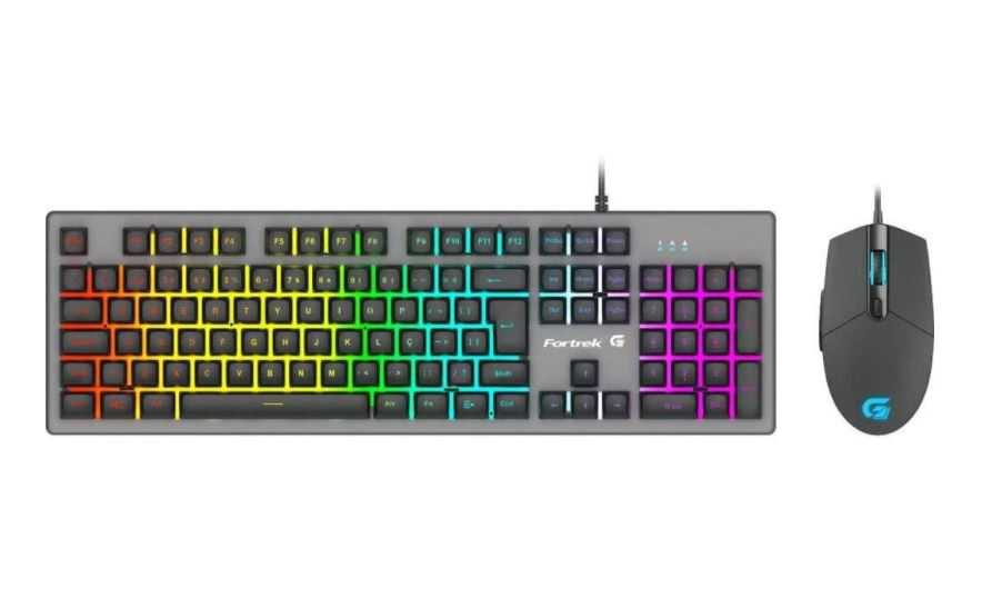 Imagem: Kit Gamer Teclado e Mouse, Fortrek