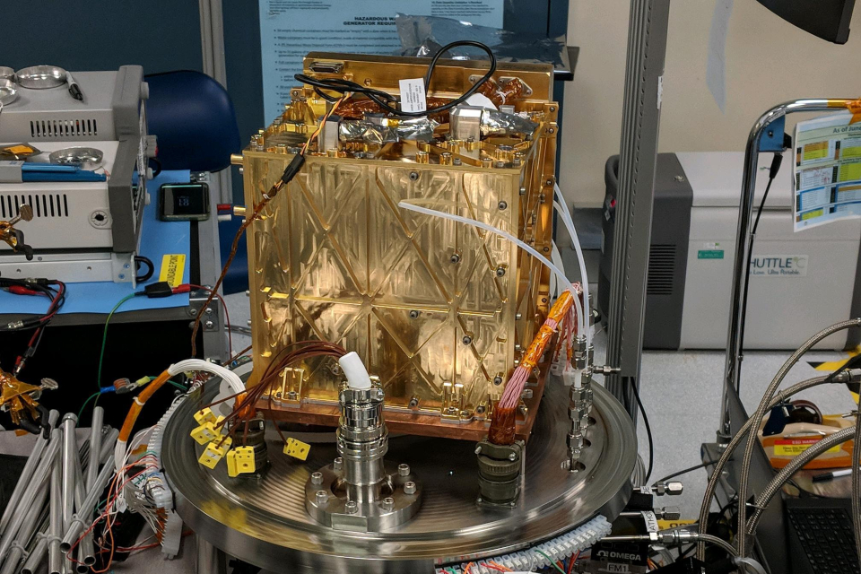 Caixa dourada vai poder converter CO2 de Marte em oxigênio