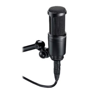 Imagem: Microfone Condensador Audio-Technica At2020 Pro