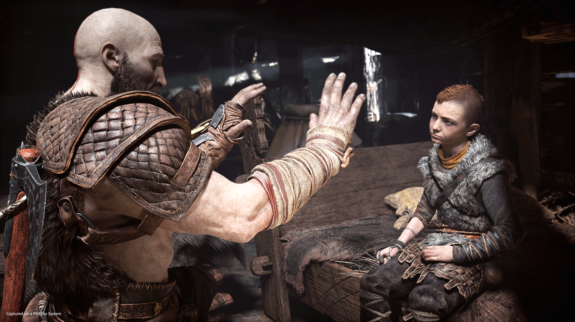 Kratos went from brainless thugs to a real big daddy