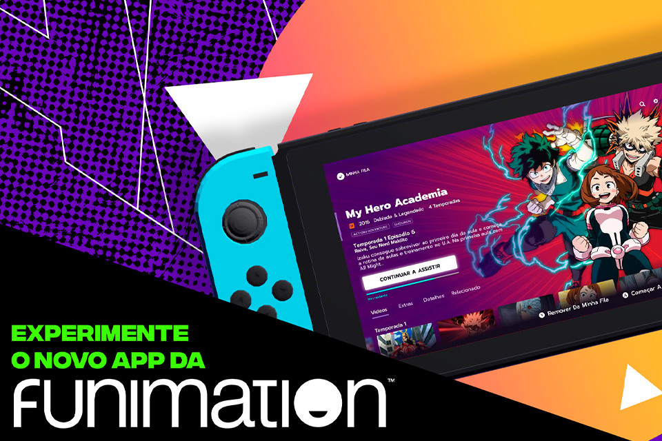 App de animes Funamiation chega ao Nintendo Switch
