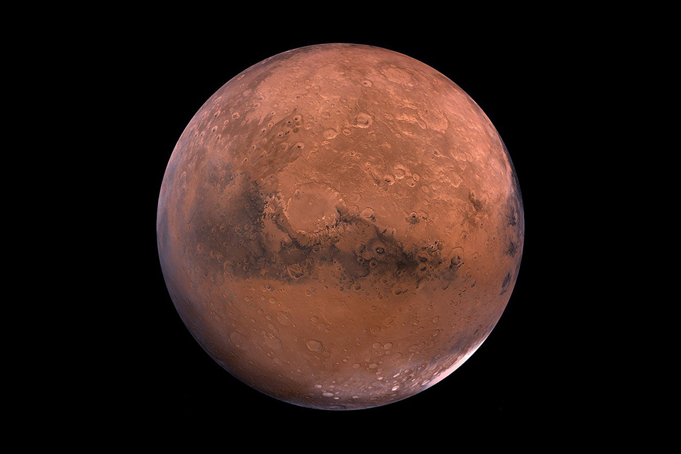 NASA revela foto de 'dunas azuis' na superfície de Marte
