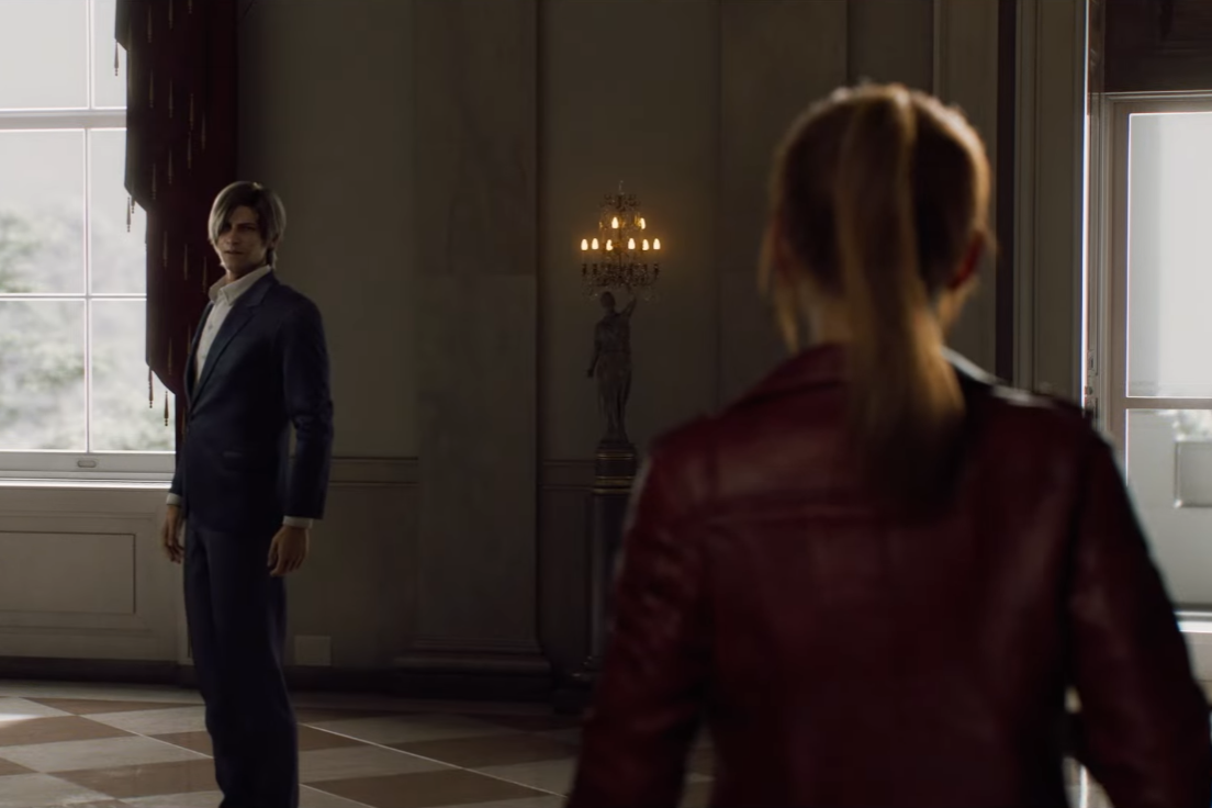 Resident Evil: Infinite Darkness traz muitas cenas com Leon e Claire