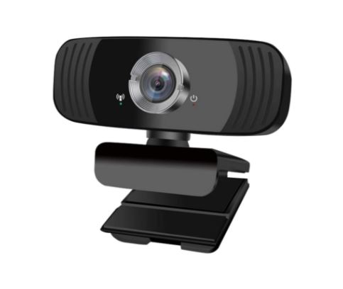 Imagem: Webcam com microfone embutido, Full HD, 1080p, Moonsteps