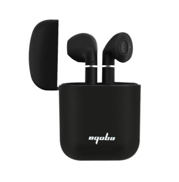 Imagem: Fones De Ouvido Bluetooth com Estojo de Carregamento e Microfone Embutid , Eqoba