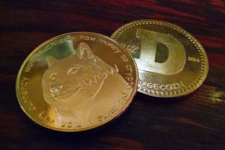 An impression of dogecoin.