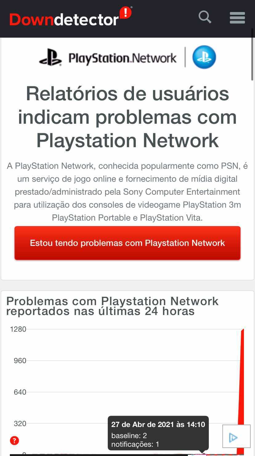 Falha deixa PSN fora do ar nesta terça-feira (27) 4 psn 27190119339404
