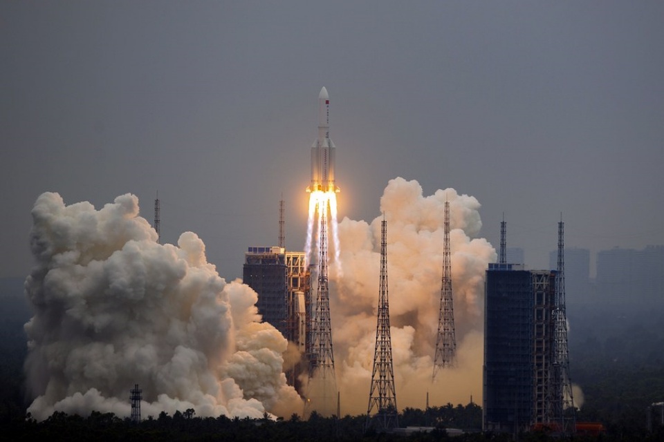 China lança módulo central da sua futura Estação Espacial
