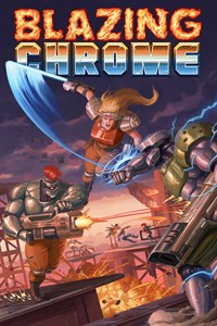 Imagem: Jogo Blazing Chrome, Xbox One