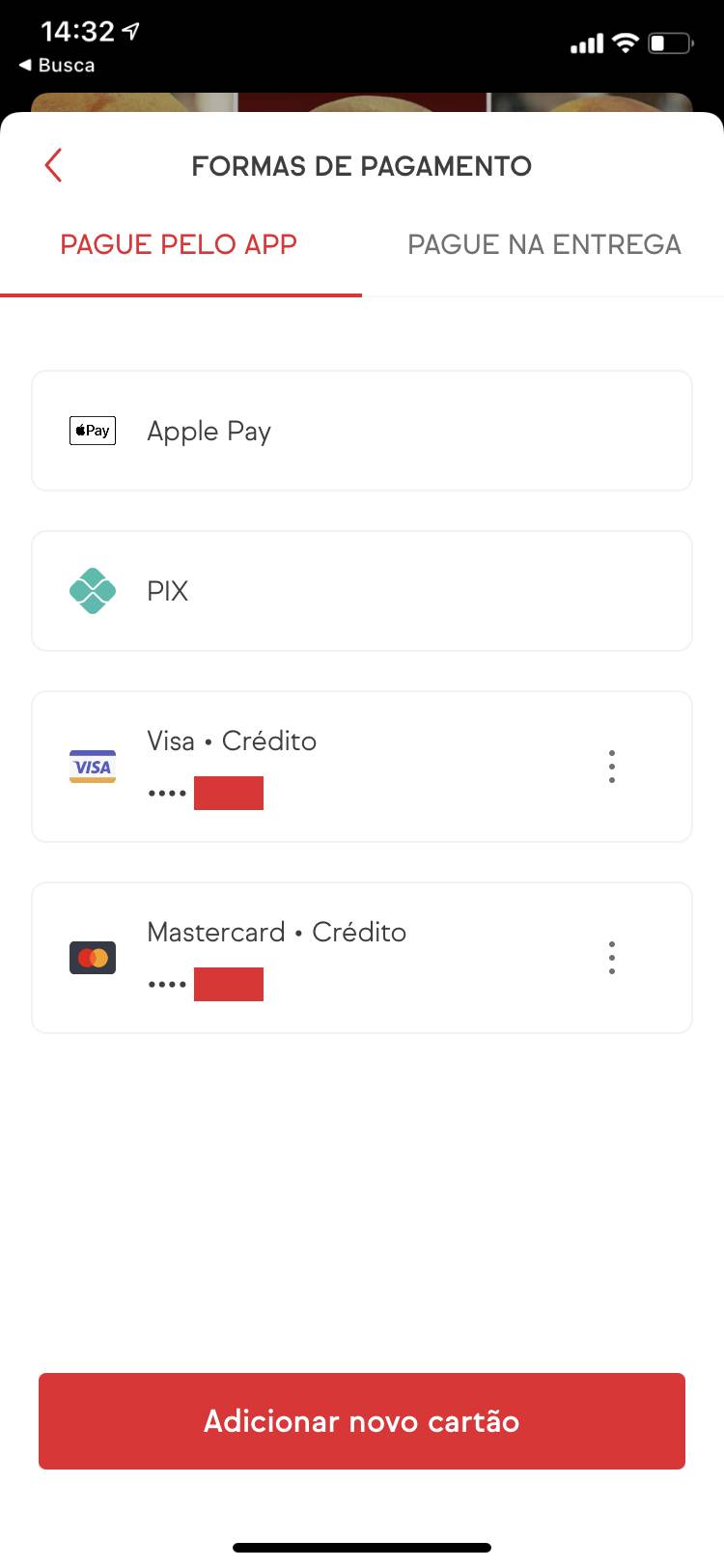 iFood agora aceita PIX.