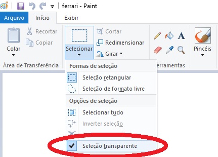 Paint Como Deixar Uma Foto Com Fundo Transparente Tecmundo