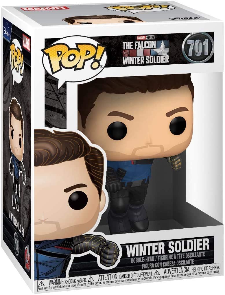 Imagem: Funko Pop Falcão e o Soldado Invernal - Soldado Invernal