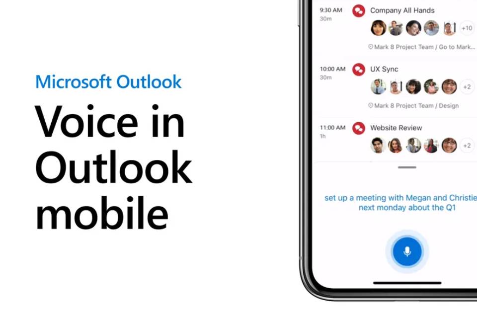 Outlook para iOS e Android permite usar voz para transcrever e-mails