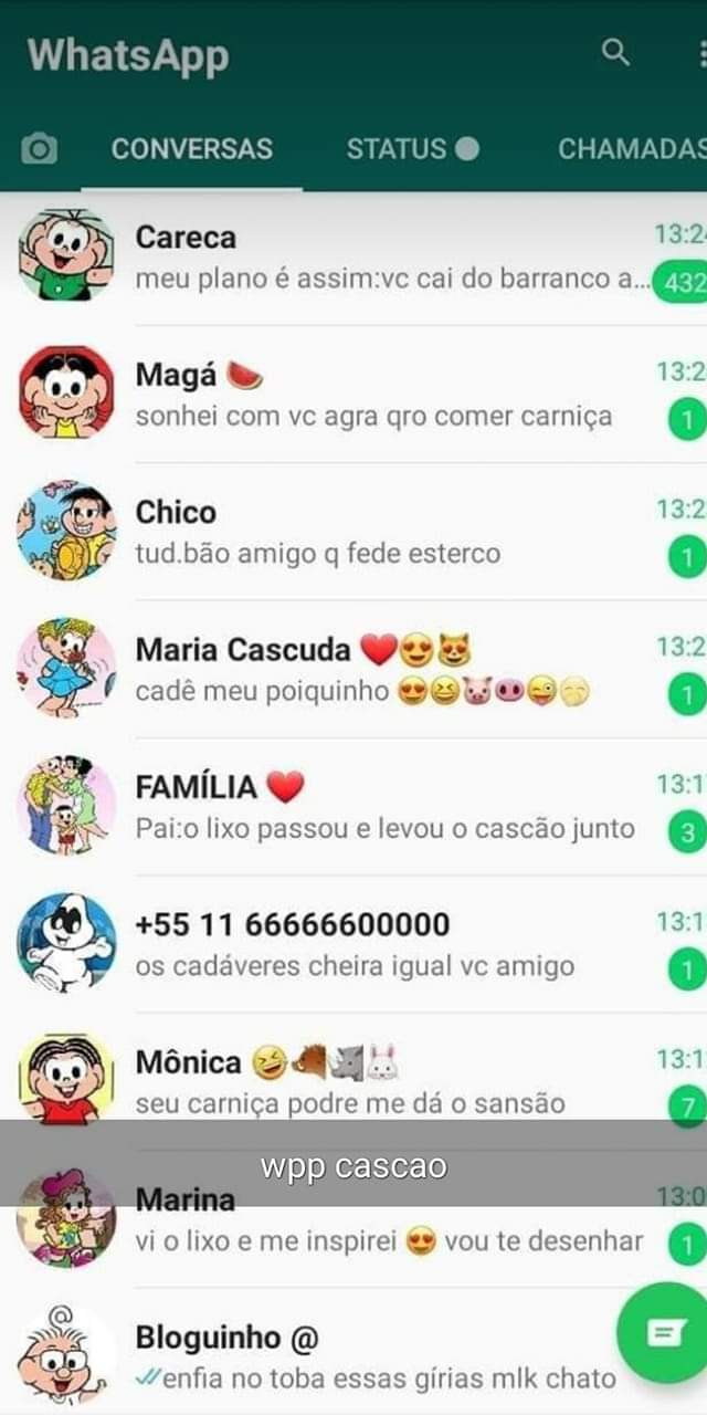 Whats Turma da Mônica