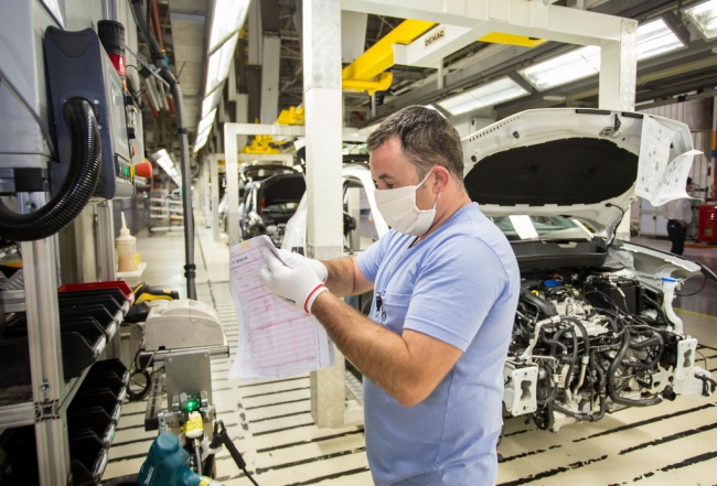 Fábrica da VW em São José dos Pinhais (PR).