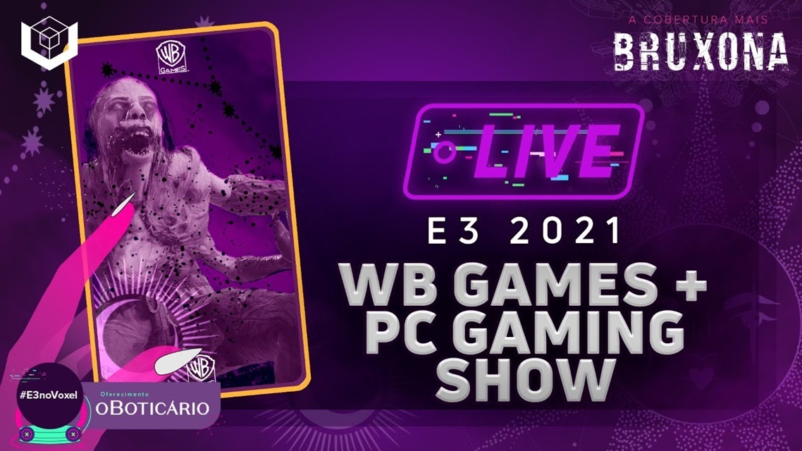 E3 2021: venha conferir a live da Warner e PC Gaming Show no Voxel!