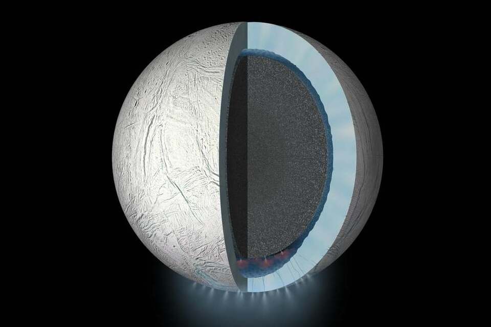 Seriam alienígenas? Metano na lua Encélado pode ser sinal de vida