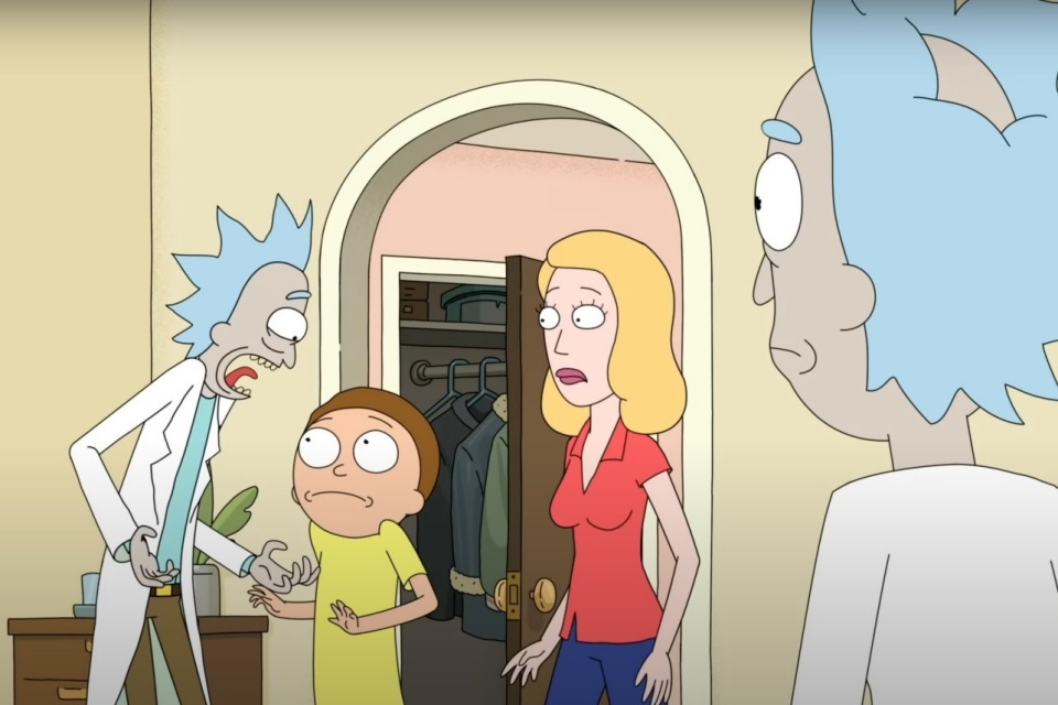 Rick and Morty 5x2: personagens são observados do espaço (promo)