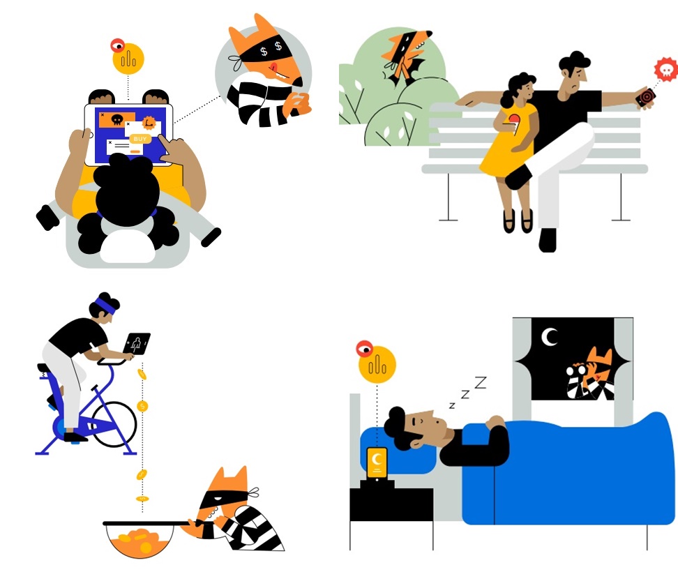 Algumas ilustrações presentes no documento.