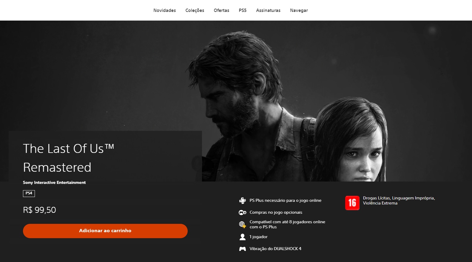 Jogos PlayStation Hits registram aumento de preço em 24% no Brasil