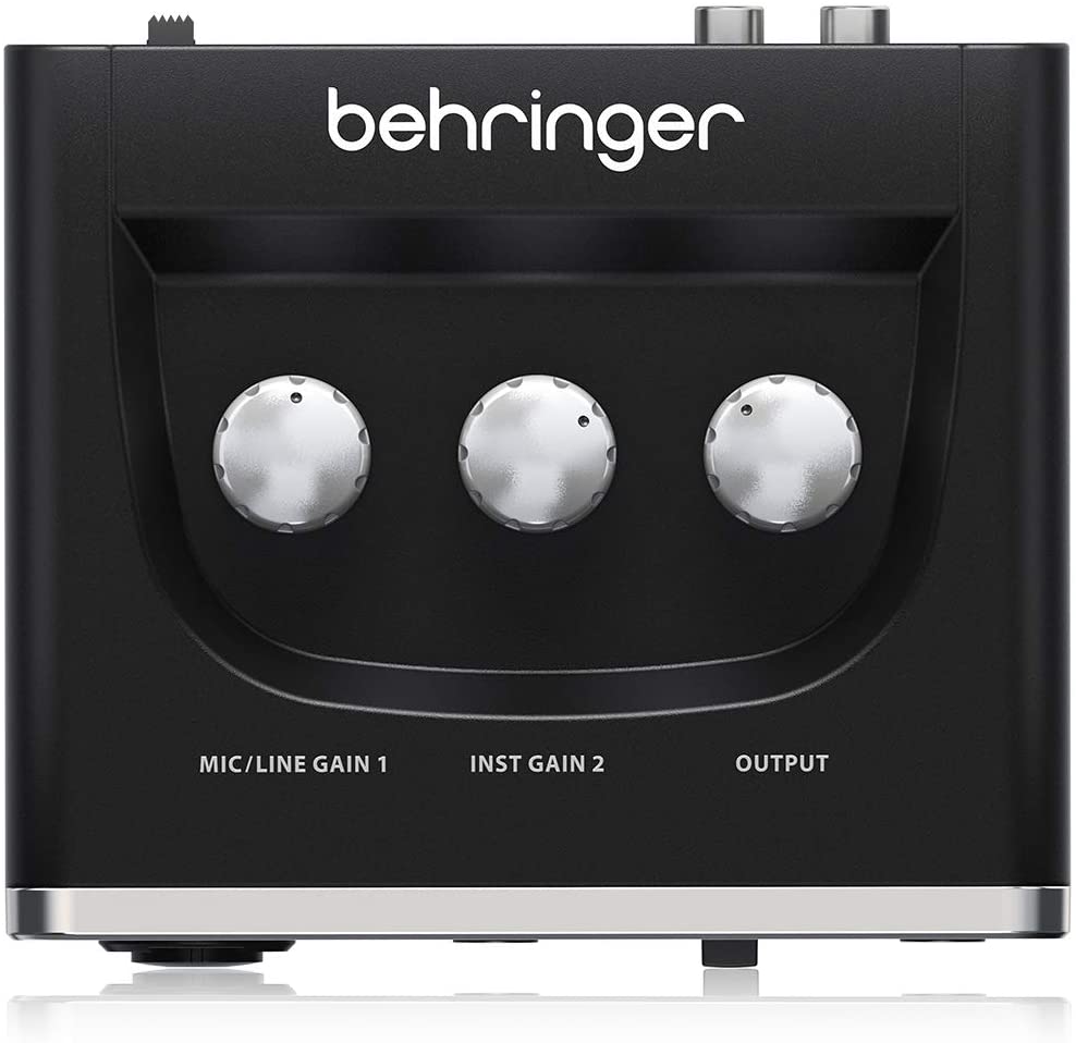 Imagem: Interface de áudio USB Behringer UM2