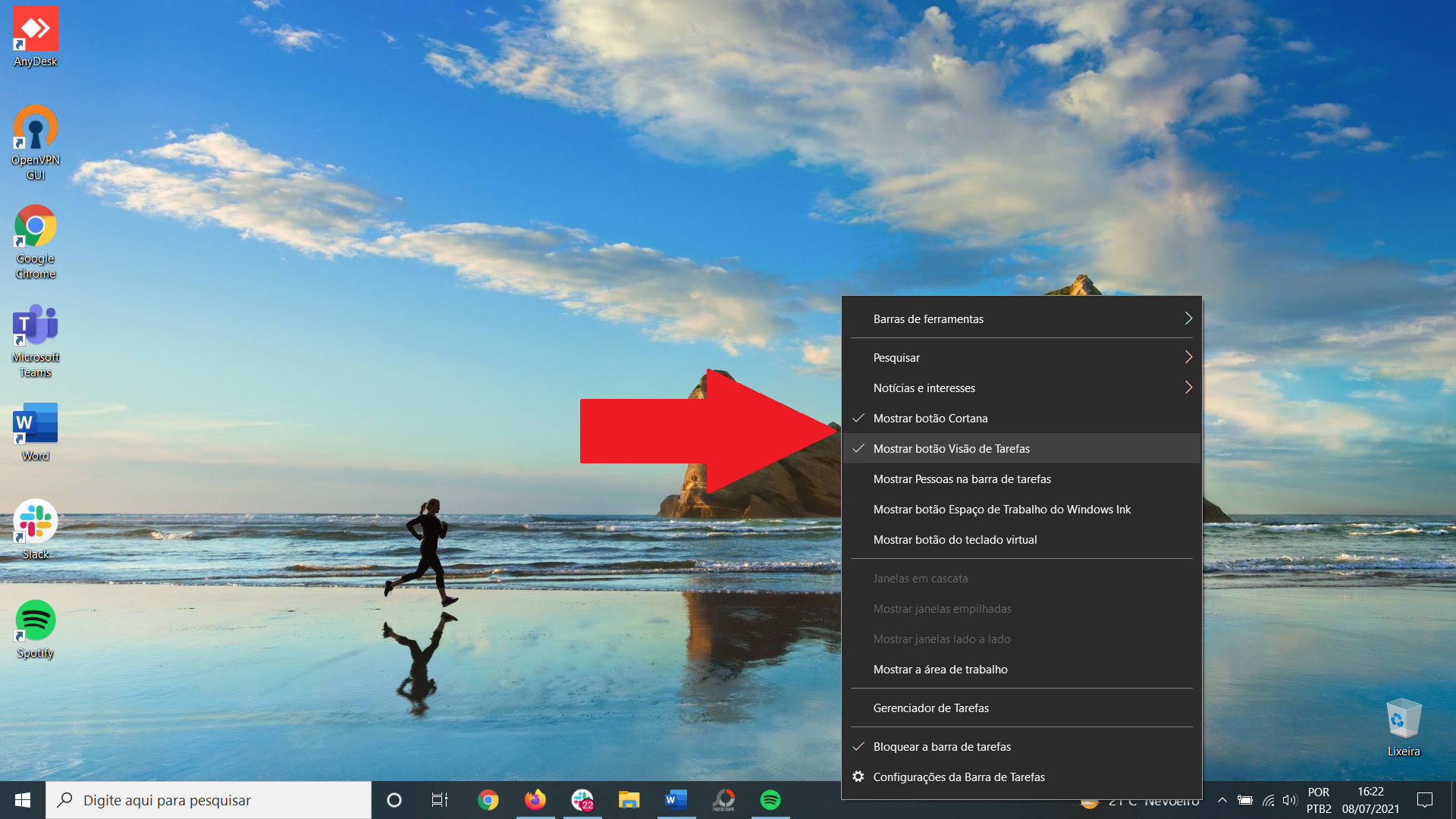 Windows 10 Como Centralizar Os ícones Na Barra De Tarefas Tecmundo