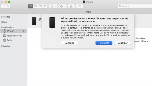 iPhone Restoration.