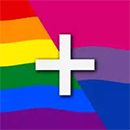 Logo Misture as bandeiras LGBT! Ícone Logo Misture as bandeiras LGBT! Ícone