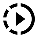 Logo Slow motion - Movimento velocidade Ícone Logo Slow motion - Movimento velocidade Ícone