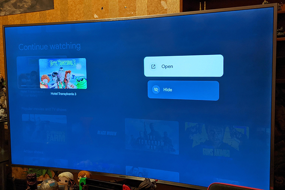 Google TV agora permite tirar programas do 'Continue Assistindo'