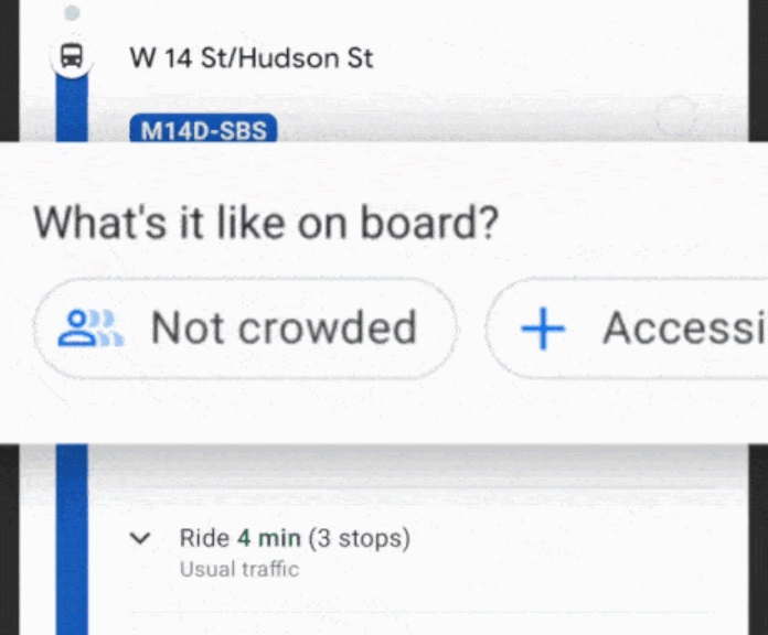 Google Maps agora mostra se transporte público tem aglomerações