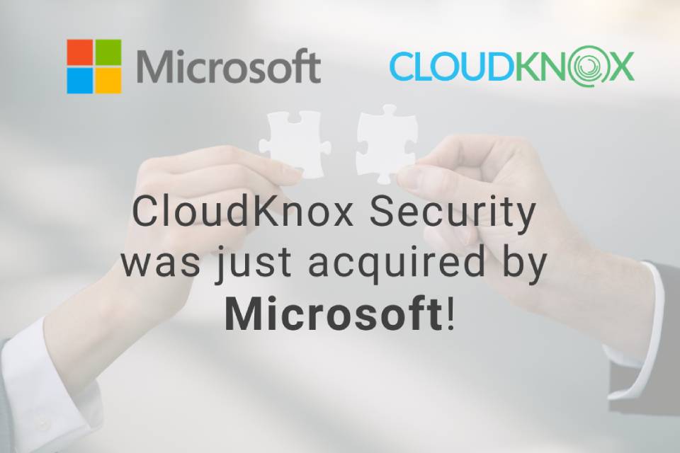 Microsoft compra CloudKnox Security, startup de segurança digital