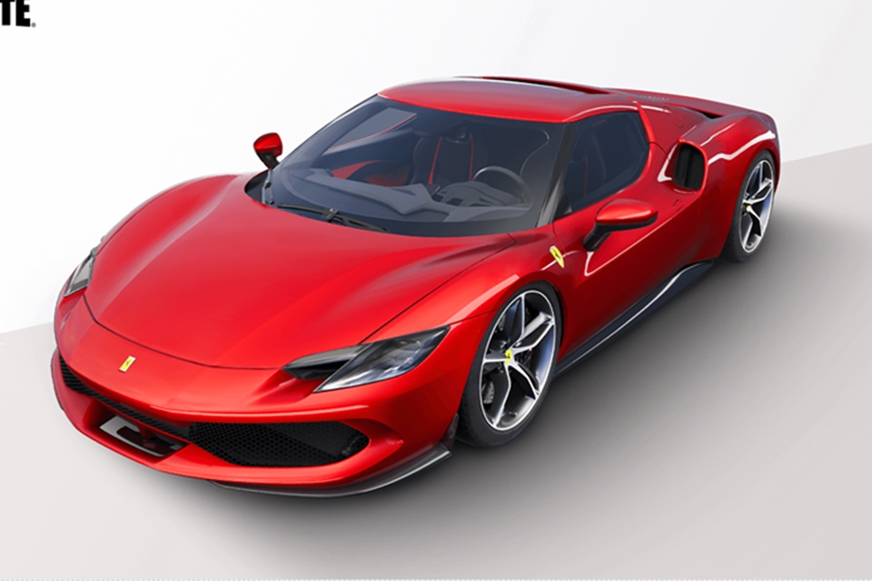 Fortnite recebe Ferrari 296 GTB como veículo tripulável